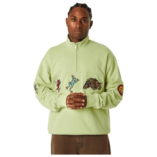Huf Ανδρικό μπουφάν Bledsoe Quarter Zip Fleece